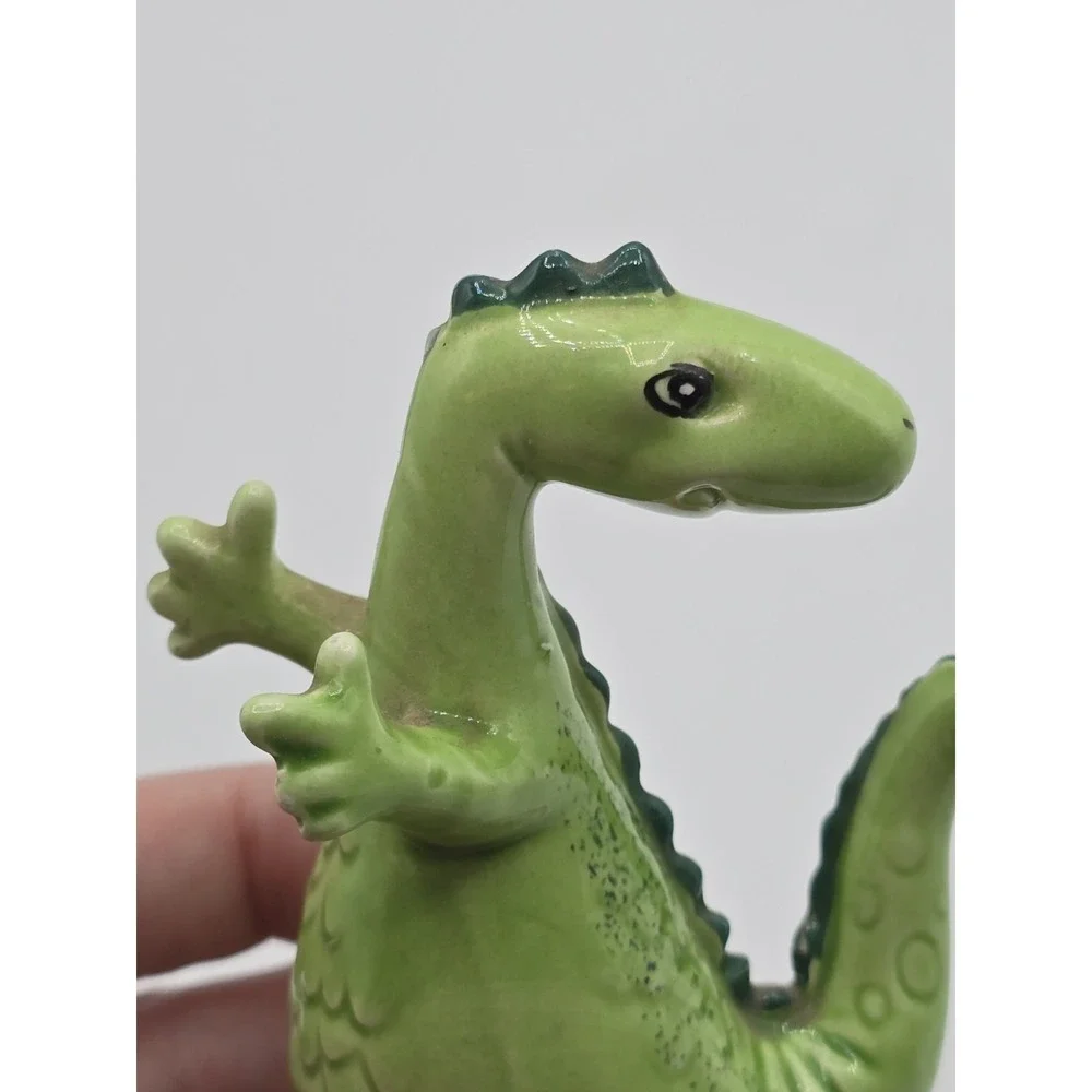 Vtg 1950s Puff & Stuff Dinosaurs Salt‎ and Pepper Shakers Japan Ceramic Single